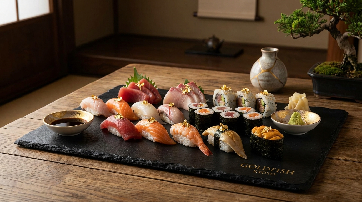 Hiroshi Sushi imza tabağı