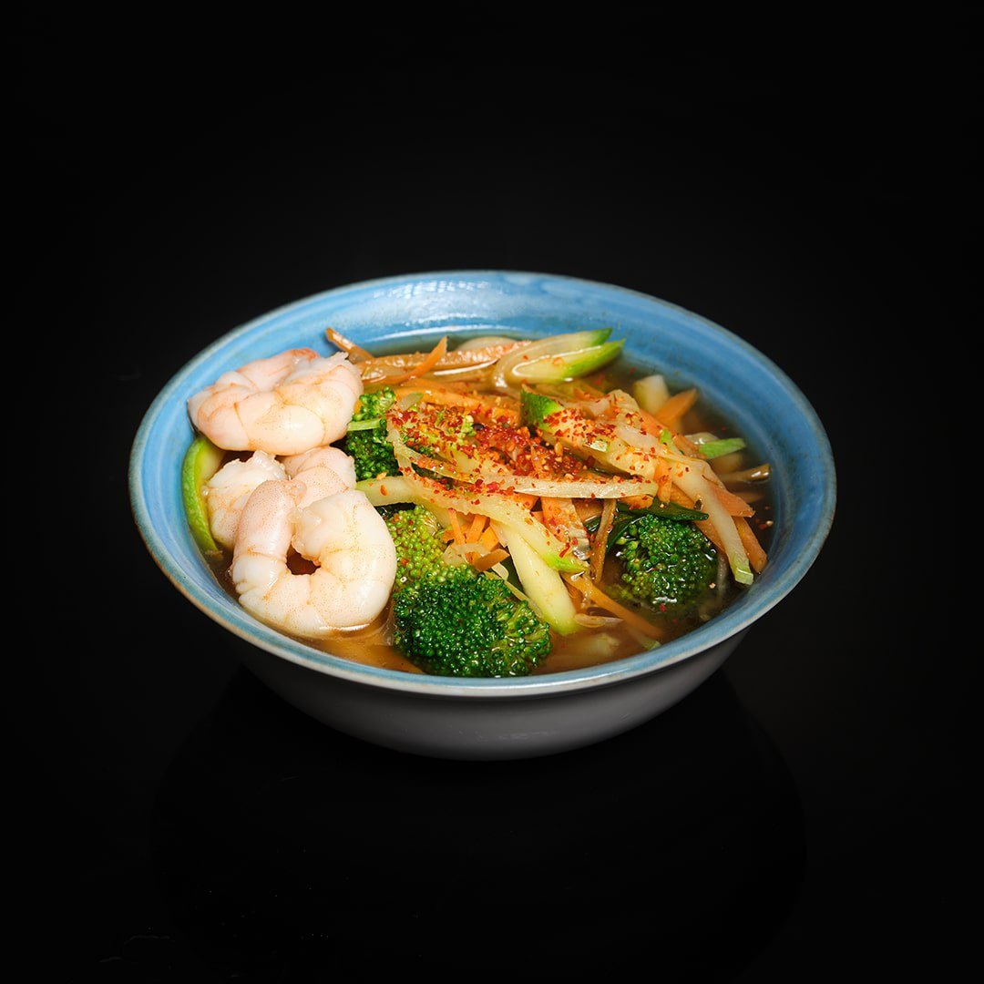 Udon Karidesli Çorba